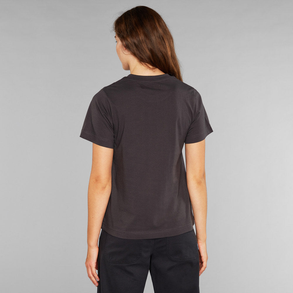 Dedicated 【 T-Shirt Mysen Respect Life Charcoal Women 】 レディース Dedicated T-Shirt Mysen Respect Life Charcoal – A and B Webshop