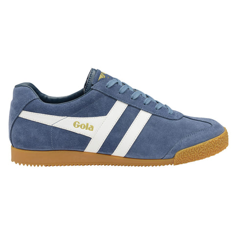 Gola Harrier Suede Baltic White