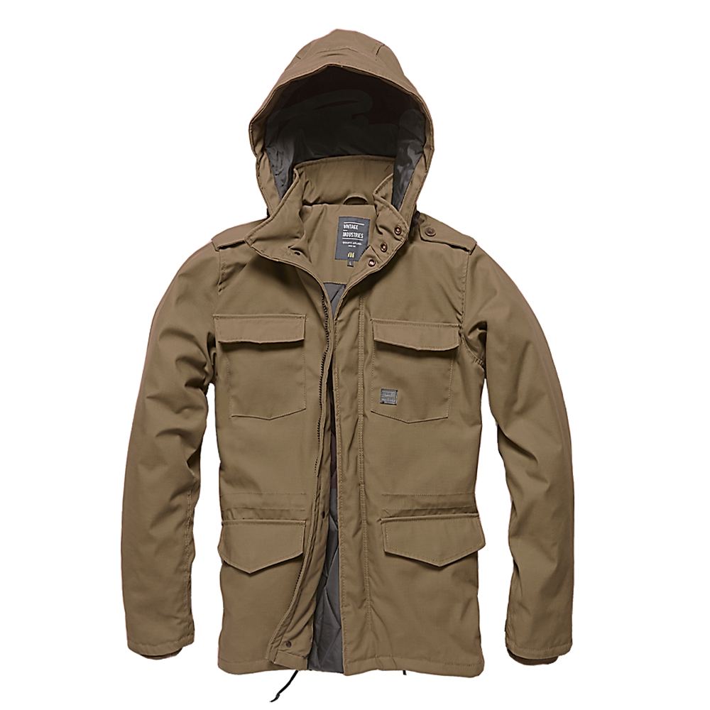 Vintage Industries Darren Parka Dark Tan