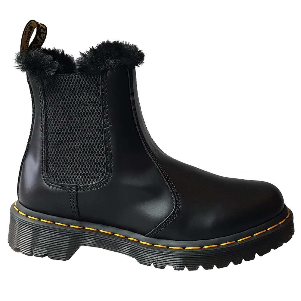 Dr. Martens 2976 Leonore Dark Grey Atlas schwarz gefüttert A and B
