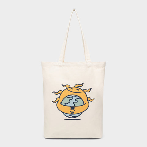 Dedicated Tote Bag Torekov Dedicated Sun Off-White