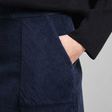 Dedicated Skirt Majorna Corduroy navy