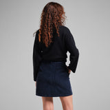 Dedicated Skirt Majorna Corduroy navy