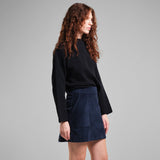 Dedicated Skirt Majorna Corduroy navy