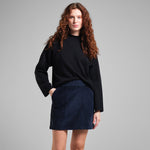 Dedicated Skirt Majorna Corduroy navy