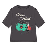 Dedicated T-Shirt Vadstena Kind To Be Cool charcoal