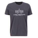 Alpha Industries Basic T Embroidery vintage grey