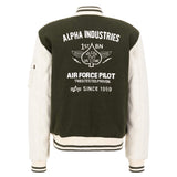Alpha Industries Varsity Air Force Jacket dark olive