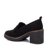 Refresh Block Heel Loafers Black