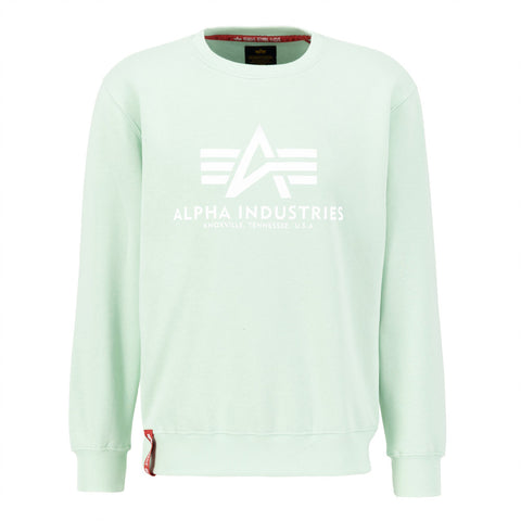 Alpha Industries Basic Sweater mint