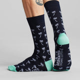 Dedicated Socks Sigtuna Palms Navy