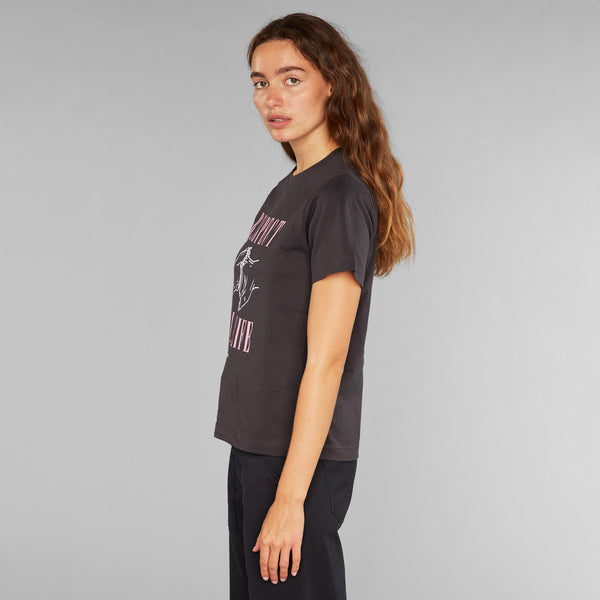 Dedicated 【 T-Shirt Mysen Respect Life Charcoal Women 】 レディース Smith & Wesson Women's Respect 2.0 Shooting Tee, Officially