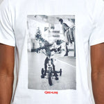 Dedicated T-Shirt Stockholm Gremlins Bike White