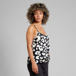 Dedicated Strap Top Hoby Painted Leopard Black