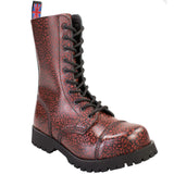 Alpha Rangers 10-loch Boot Leopard Ranger Limitierte Auflage Animal Print