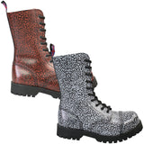 Alpha Rangers 10-loch Boot Leopard Ranger Limitierte Auflage Animal Print