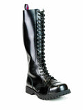 Alpha Rangers 20-loch Unisex Boot Ranger Festival Army Gothic Leder Springerstiefel Lack