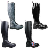 Alpha Rangers 30-loch Boot Ranger Festival Army Gothic Leder Springerstiefel