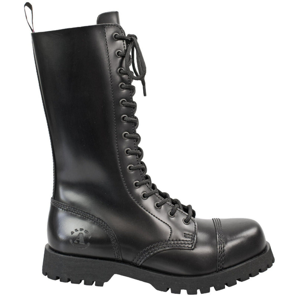 Alpha Rangers 14-loch Boot Festival Army Gothic Leder Springerstiefel ...