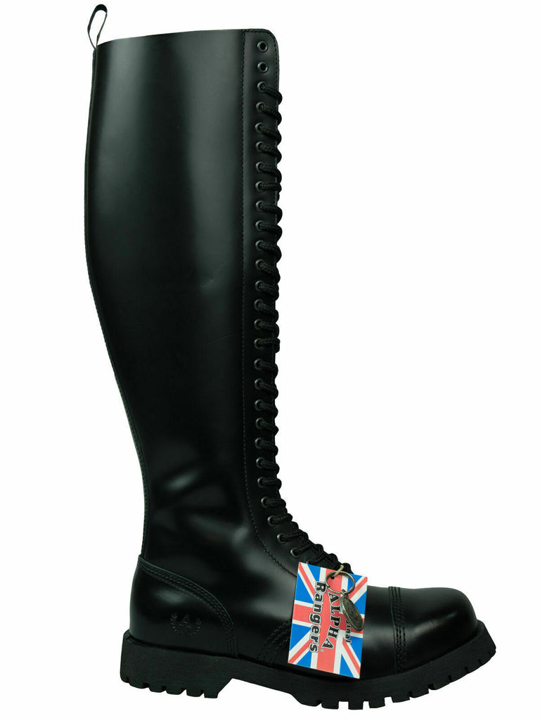 gear walk springerstiefel Alpha Rangers 30-loch Boot Ranger Festival Army Gothic Leder Springers – A and B Webshop