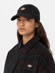 Dickies Alma Cap Cord Check Dark