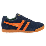 Gola Harrier Suede Navy Orange Sage