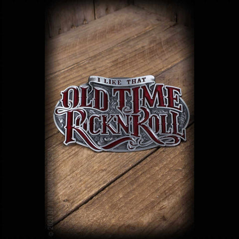 Rumble59 Buckle Old Time Rock'n'Roll