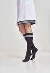 Urban Classics Ladies College Socks blk/wht