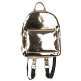 Urban Classics Midi Metallic Backpack gold