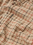 Ben Sherman Recycled Cotton Tattersall Check Shirt Fawn