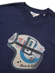 Ben Sherman Mod Helmet Tee marine