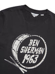 Ben Sherman Big Drum Tee black