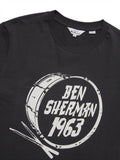 Ben Sherman Big Drum Tee black