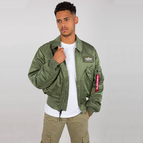 Alpha Industries CWU 45 sage green