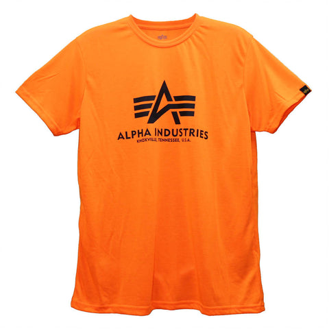 Alpha Industries Basic T-Shirt orange neon