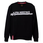 Alpha Industries Sweater black/white