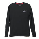 Alpha Industries Back Print Heavy Longsleeve black