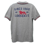 Lonsdale London Polo Shirt Burton Marl grey