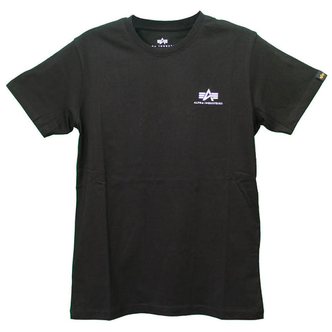 Alpha Industries T-Shirt Backprint T black