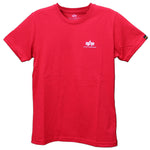 Alpha Industries T-Shirt Backprint T speed red