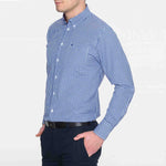 Merc London Japster Shirt Royale Blue