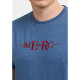 Merc London Acacia T-Shirt Blue Marl