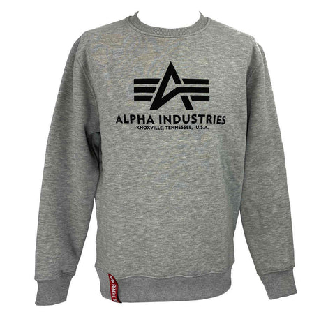 Alpha Industries Basic Sweater grey heather