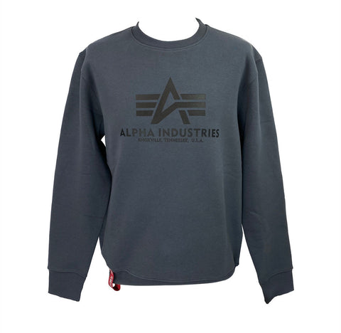 Alpha Industries Basic Sweater greyblack/black