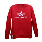 Alpha Industries Basic Sweater speed red
