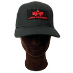 Alpha Industries Velcro II Cap black/red