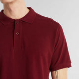 Dedicated Polo Shirt Vaxholm Burgundy