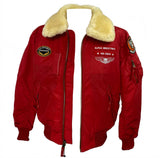 Alpha Industries Injector III Air Force speed red