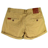 Alife and Kickin Jule Shorts camel vegan