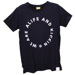 Alife and Kickin Logo T-Shirt moonless